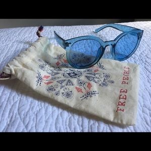 Free People Colored Sunglasses